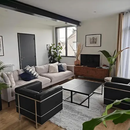 Grande Maison Familiale 8p, 14 Max, Pas De Fete ヴィラ